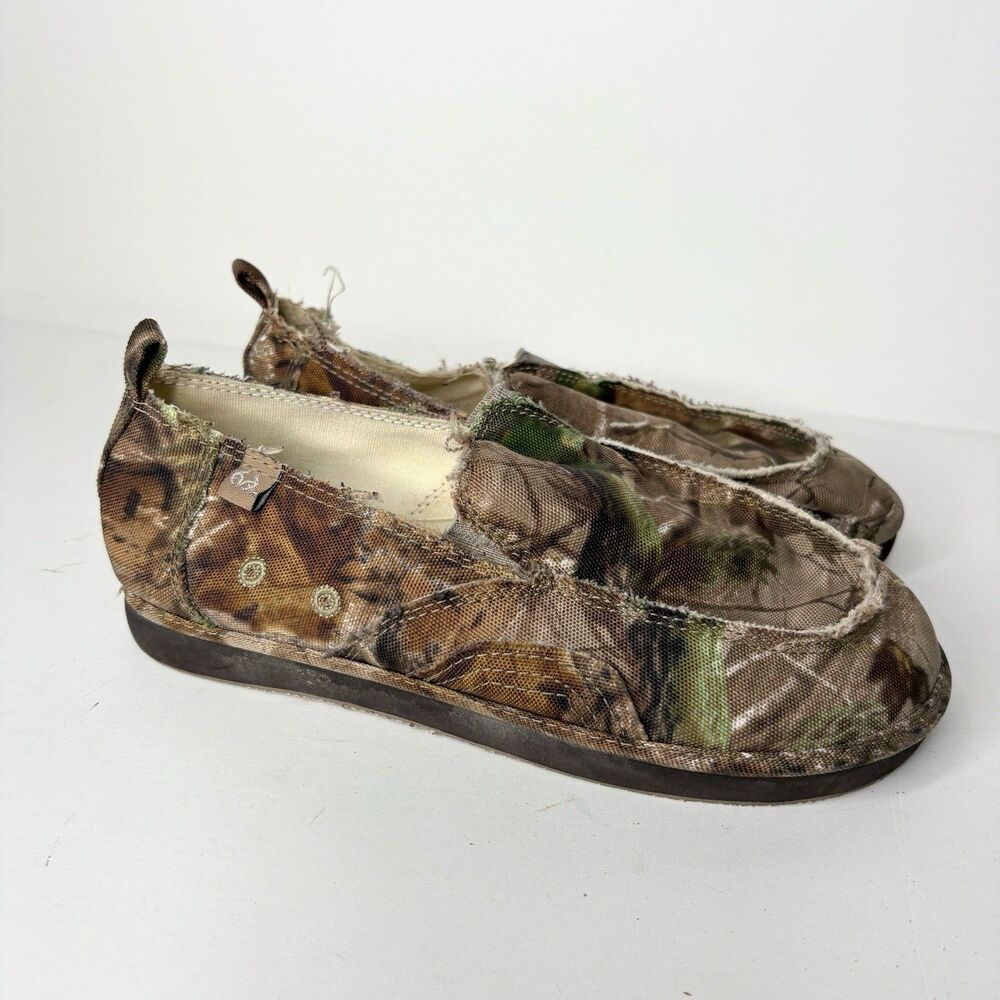 Real Tree Outfitters Shoes Slip On Skipper Camo Camouflage Men Size 7